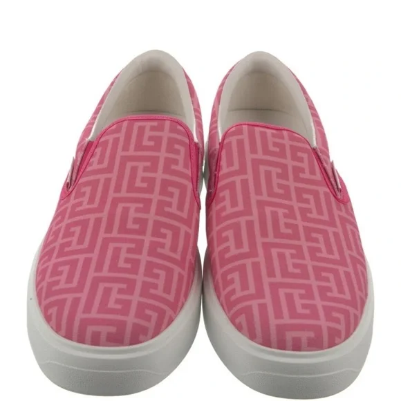 Balmain
Canvas Printed Sneakers w/ Tags - Picture 3 of 7